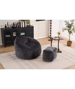Ultra Soft Chenille Foam Bean Bag Chair for Adults, Filled - $5,503.05 MXN