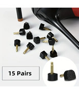 40 Pairs SHOE REPAIR HIGH HEEL TIPS STILETTO REPLACEMENT DOWEL - €10,99 EUR