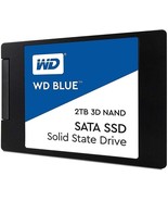 Western Digital 2TB WD Blue 3D NAND Internal PC SSD - SATA III 6 Gb/s, 2... - $244.56