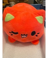 Aurora Plush Tasty Peach Guava Meowchi  7.5&quot; Kitten Plush *Pre-Owned/No ... - $19.13 CAD