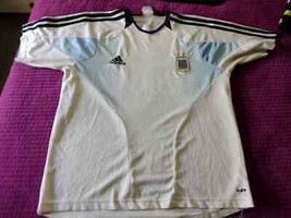 old soccer jersey  old training shirt AFa Argantina Adidas brand  - $38.61