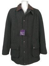 New $6595 Ralph Lauren Purple Label Cashmere Peacoat!  XXL  Gray  Double Faced - £2,212.44 GBP