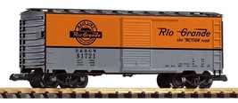 Piko G 38809 D&amp;RGW STEEL BOXCAR (G-SCALE) - $104.93