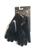 NIKE Mens Size XXL Vapor Jet Durable Receiver Football Gloves Black White - £30.98 GBP