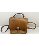 Vtg G.H. Bass &amp; Co. Womens Crossbody Bag Leather - $34.57 CAD