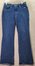 Levi&#39;s Bootcut Jeans Women&#39;s Size 30 Blue Denim Pockets Flat Front Classic Fit - £18.06 GBP