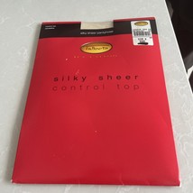 Talbots Silky Sheer Control Top Sandaltoe Pantyhose Bone Size B New - $3.95