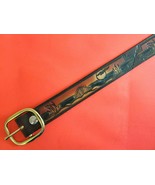 SEASHORE BELT LEATHER  Cowhide 1 1/2&quot; and Basic  Buckle - $22.90 CAD
