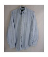 Vintage Colours By Alexander Julian Blue Casual Shirt Neck 15 1/2 Size 3... - $33.82 CAD