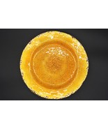 Pier 1 Imports Carmelo Yellow Rustic Crackle Melamine 9&quot; Plate Replacement - €12,84 EUR