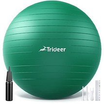 Trideer Exercise Ball for Physical Therapy Swiss Ball Physio Ball for Rehab E... - £30.61 GBP