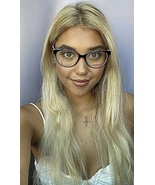 New Mikli by ALAIN MIKLI ML1219 001 54mm Black White Women&#39;s Eyeglasses ... - $28.99