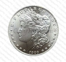 1900 S Morgan Silver Dollar Commemorative COPY coin - £11.74 GBP