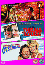 When Harry Met Sally/Thelma And Louise/Overboard DVD (2009) John Gielgud, Pre-Ow - £14.94 GBP