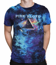 SALE Pink Floyd Dark Side Pulsar Prism Tie Dye Shirt    Large      - $28.99