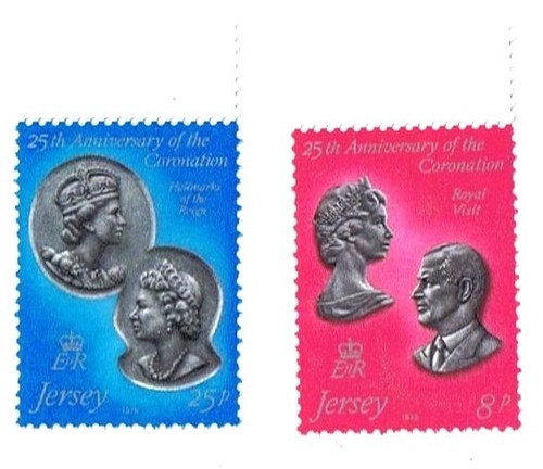 Stamps 1978 Jersey QEII Coronation 25th Anniversary MNH - £1.60 GBP