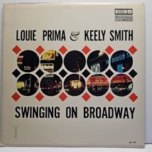 Louie Prima Keely Smith LP Vinyl Record Music Swinging On Broadway UT-170 - £5.92 GBP