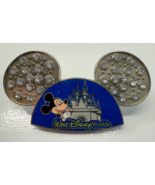 WDW Celebrate Everyday Mickey Mouse Jeweled Ears Hat w/Castle Pin # 67269 - £11.60 GBP