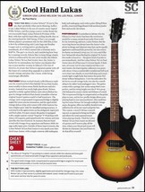 Lukas Nelson &#39;56 Gibson Les Paul Junior reissue guitar review soundcheck article - £3.09 GBP