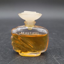 Estee Lauder Beautiful Perfume .12fl oz 3.5 ml. Miniature Travel Bottle ... - $11.87