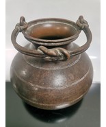 Antique Mughal Period Old Islamic Solid Bronze Ritual Holy Water Pot Ric... - €120,92 EUR