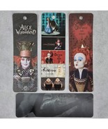 Alice in Wonderland Page Bookmarks Set Tarrant Hightopp Johnny Depp Ches... - $276.21 MXN