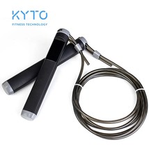KYTO Smart Jump Rope Skipping Rope with APP Data ysis Adjustable Rope Rechargeab - £88.96 GBP
