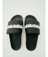John Richmond Logo Rubber Slides Black ( 8 )  - $2,538.72 MXN