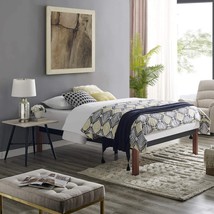 Classic Brands Decoro Devon Wood Slat And Metal Platform Bed Frame |, Full - $228.99