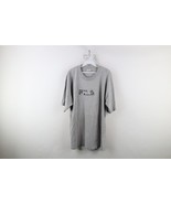 Vtg 90s Fila Mens XL Distressed Spell Out Center Logo T-Shirt Heather Gr... - €38,04 EUR