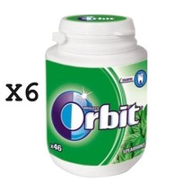 Orbit Spearmint Chewing Gum Tubs 46pcs - 6 x 64g - £27.58 GBP