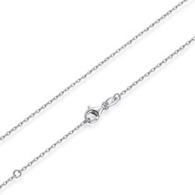 Hot Sale 925 Silver Link Chains Necklaces Fit For Pendant Charm For Women Men S9 - £20.70 GBP