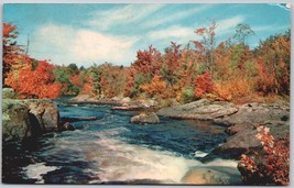 Vintage Postcard 1966 Cold River Mohawk Trail Western Mass Ewing Galloway - £11.28 GBP