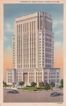 Jackson County Court House Kansas City Missouri MO Postcard B31 - $2.99