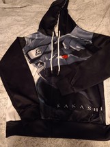 Naruto Kakashi Hatake Graphic Hoodie Sweatshirt Size Small - £16.06 GBP