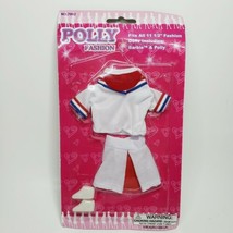 Vintage Polly Fashion Doll Late 1990s Barbie Clone Polyfect Nautical Out... - $16.99
