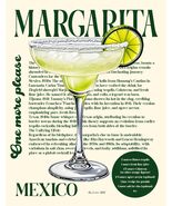 Generic MARGARITA COCKTAIL DRINK POSTER - CASTELLO - KRUGERS POSTERS (18... - $353.80 MXN+