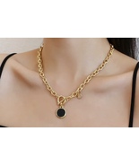 CHAIN NECKLACE FOR WOMEN, CHARM NECKLACE FOR WOMEN - £23.68 GBP