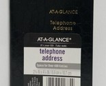 At-A-Glance  Telephone Address Book,  2 3/4 x 4 1/4   80-401-05 - £12.43 GBP