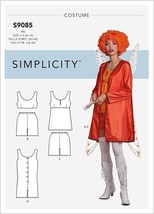 Simplicity Sewing Pattern 9085 10549 Costume Robe Top Bottoms Romper Size 14-22 - £7.06 GBP