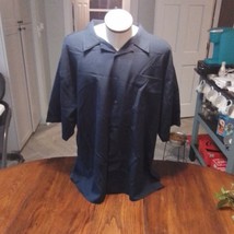 Oscar Blue Button Down Shirt, 3XL Size, Formal Office Wear, Men&#39;s Dress Shirt - £7.93 GBP