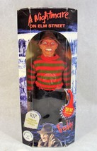 Vintage 1995 A Nightmare On Elm Street 18&quot; Freddy Krueger Talking Doll Exclusive - £105.71 GBP