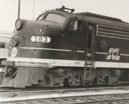 Seaboard Coast Line Railroad SCL #583 E8A Electromotive Train Photo Jacksonville - £7.41 GBP