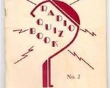 Radio Quiz Book  Religious Questions  1950&#39;s Dr&#39;s Webber &amp; Lockyer - £9.34 GBP