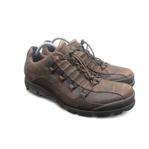 Timberland Men&#39;s Brown Leather Hiking Sneakers Size 13 - £61.88 GBP