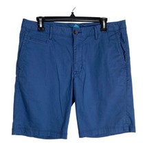 Tommy Bahama Mens Shorts Adult Size 34 Blue Chino Pockets Golfing Shorts - £20.93 GBP