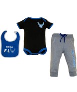 US Air Force Bodysuit, Jogger Pants and Bib Set for Babies - Officially ... - £38.42 GBP