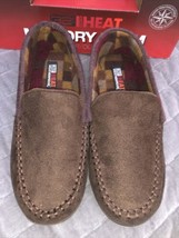 Men&#39;s Slippers 32 Degree Brown Loafer Slipper Memory Foam Indoor/Outdoor Med 8/9 - £19.48 GBP