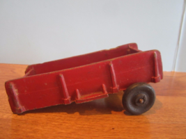 Arcor Toys Vintage Red Rubber Farm Wagon - £12.94 GBP