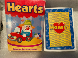 2010 Kid's Hearts Game Cards Circus Theme *Pre-Owned w/Box w/Wear* l2 - $8.99
